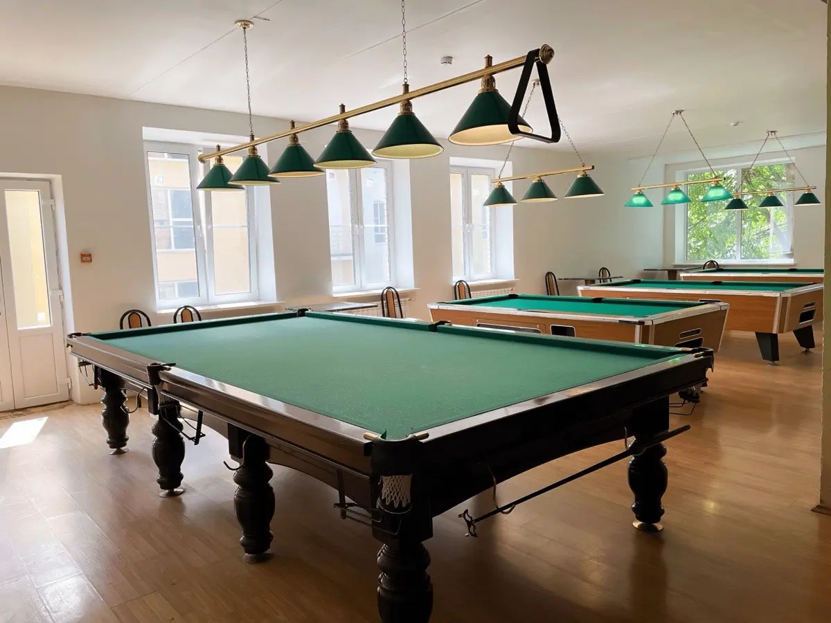 Бильярдная – досуг между тренировками