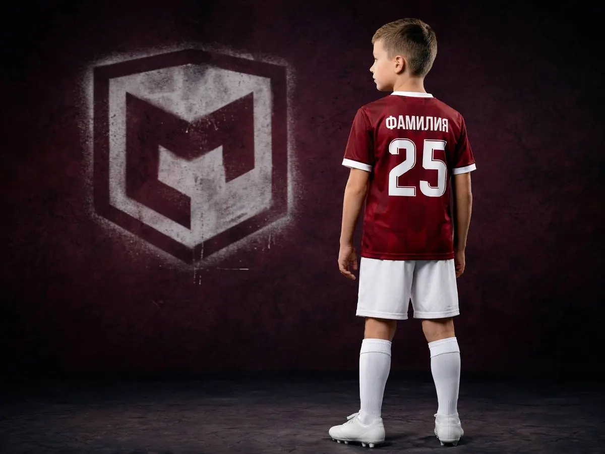 Бордовая форма Метеор – вид сзади