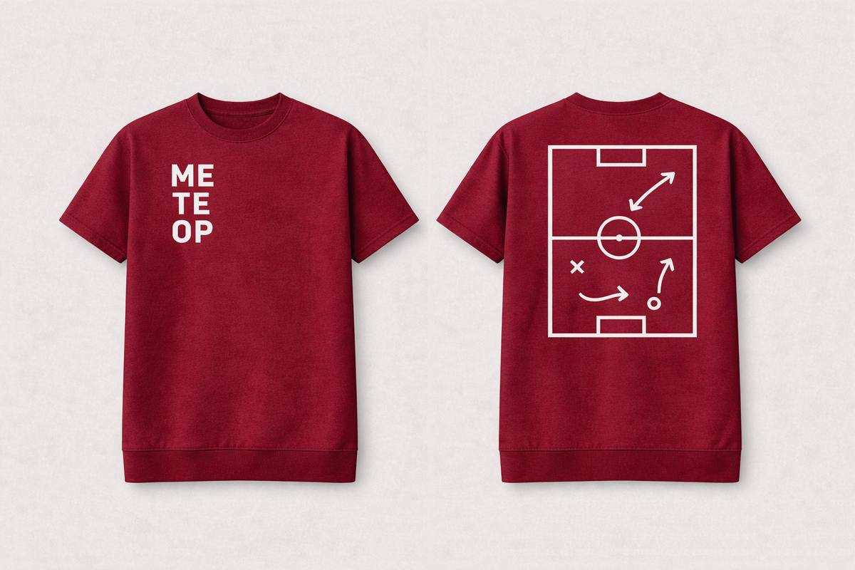 Футболка бордовая